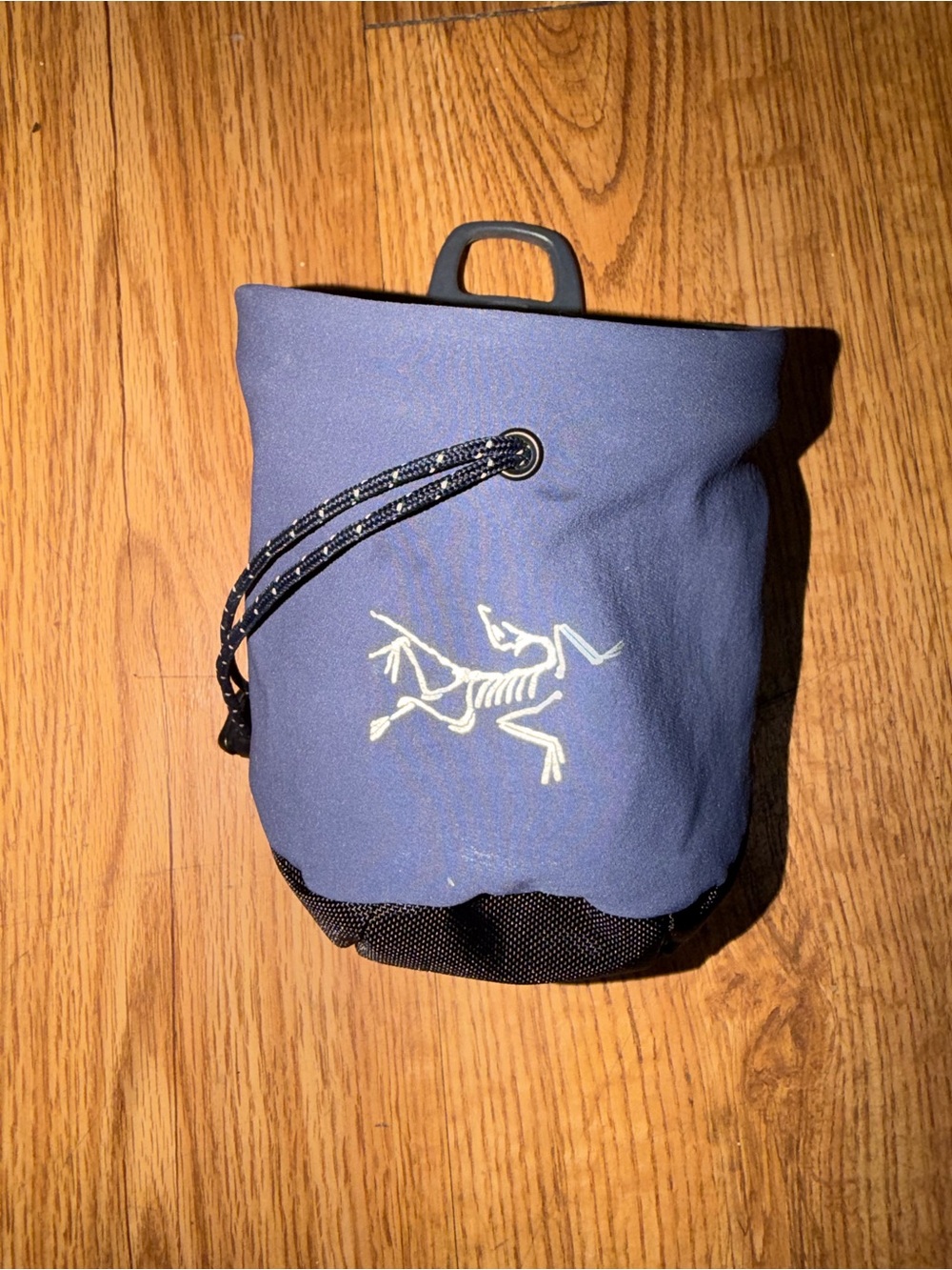 Arc'teryx Blue Chalk Bag with Drawcord